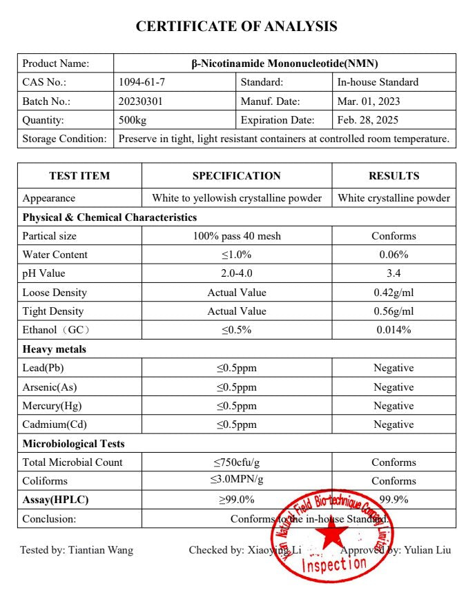agemeds | NMN (Nikotinamid mononukleotid), 20g NMN, β-Nicotinamid Mononucleotid, 20 g agemeds